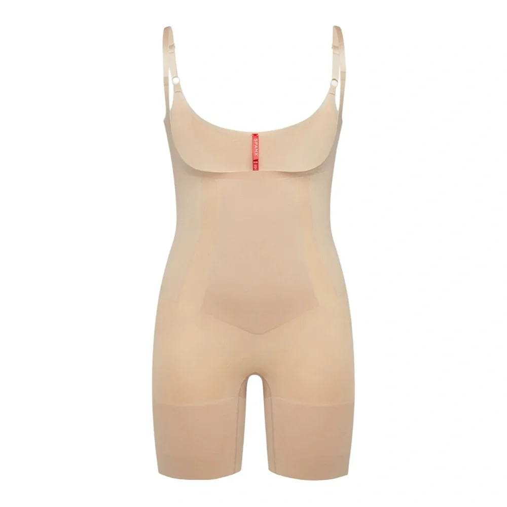 SPANXsculpt™ OnCore Open-Bust Mid-Thigh Bodysuit